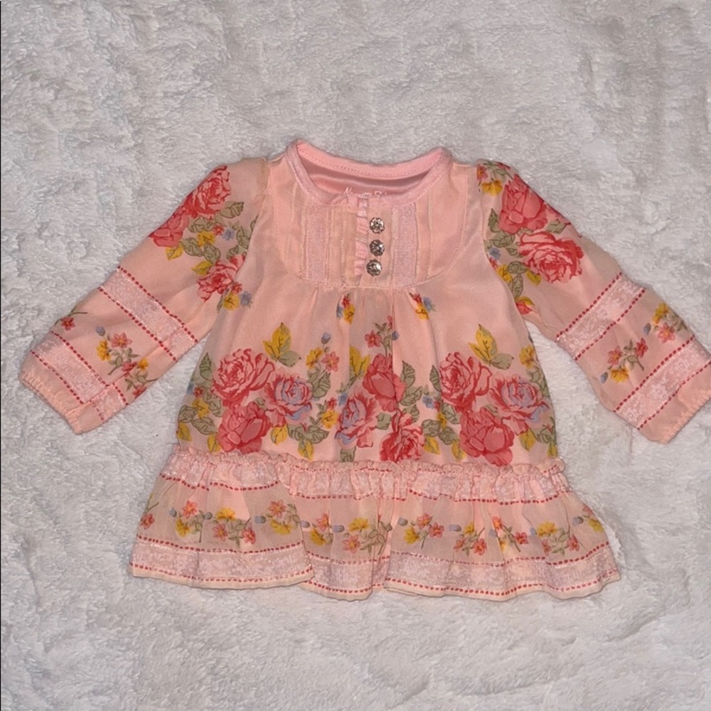Infant flowy shirt